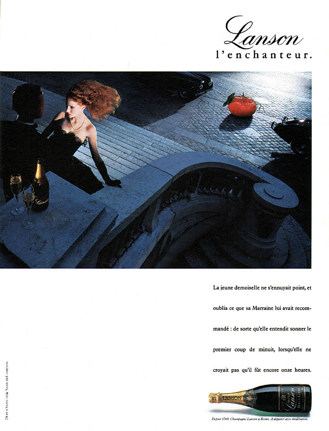 Publicité Lanson 1988