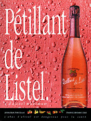Publicit Listel 1991