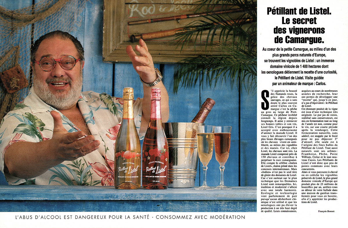 Publicité Listel 1996