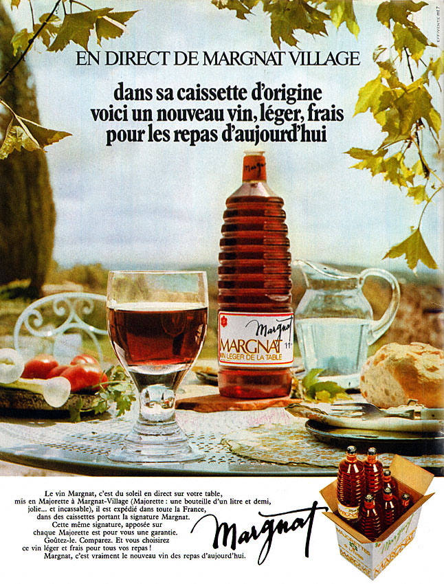 Publicité Margnat 1971