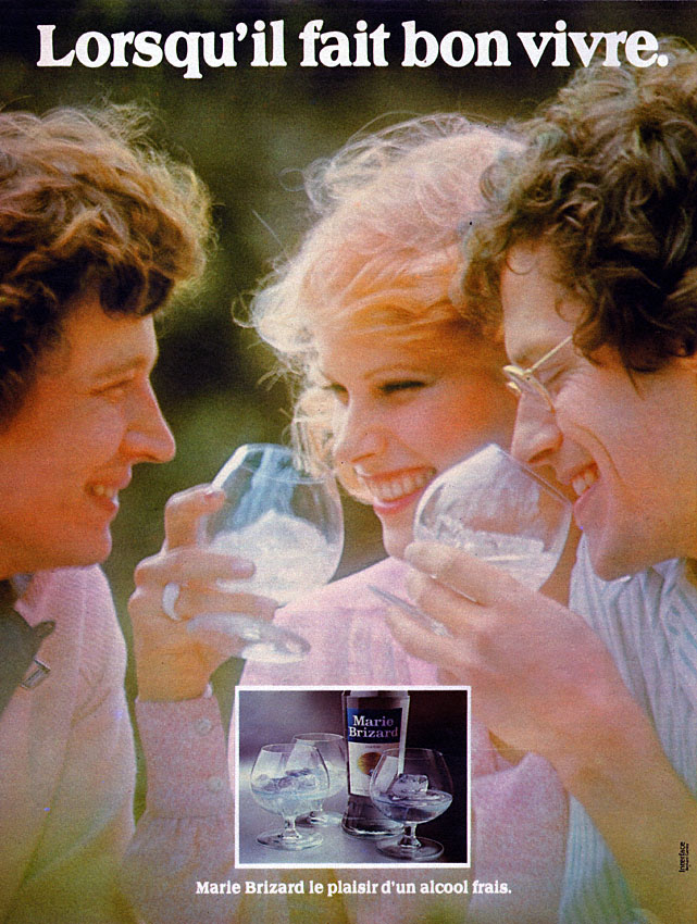 Publicité Marie Brizard 1977