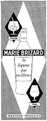 Marque Marie Brizard 1953