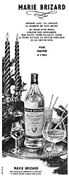Publicité Marie Brizard 1954