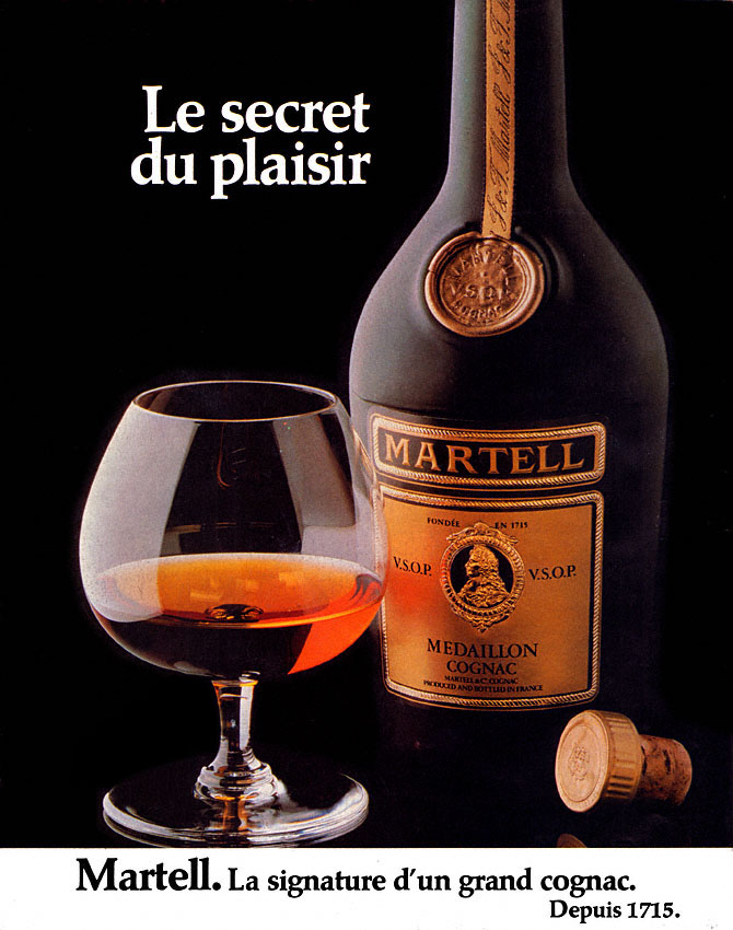 Publicité Martell 1981