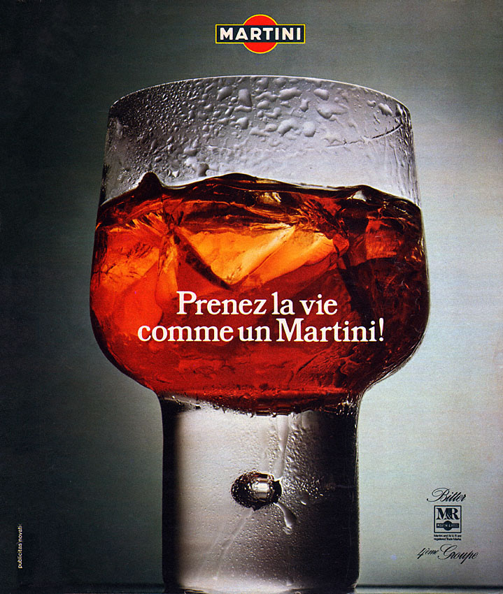 Publicité Martini 1975