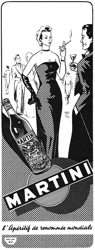 Publicité Martini 1952