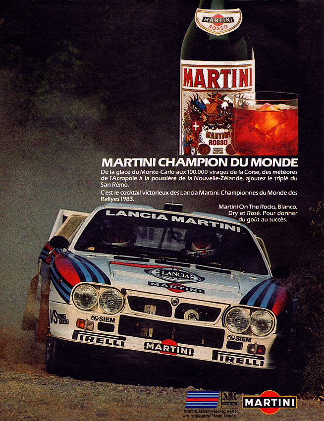 Publicité Martini 1983