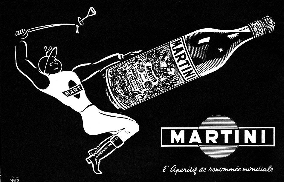 Publicité Martini 1953