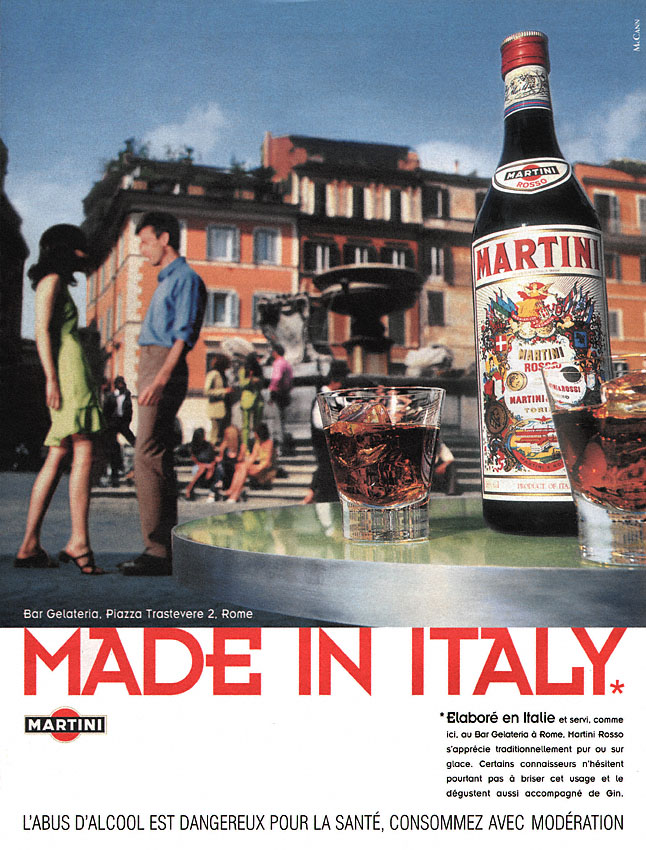 Publicité Martini 1997