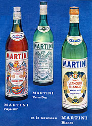 Publicit Martini 1963