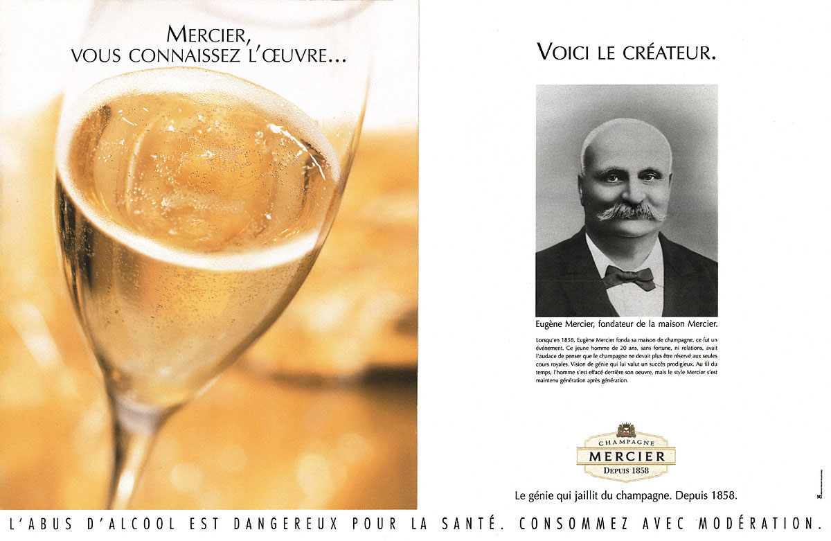 Publicité Mercier 1998