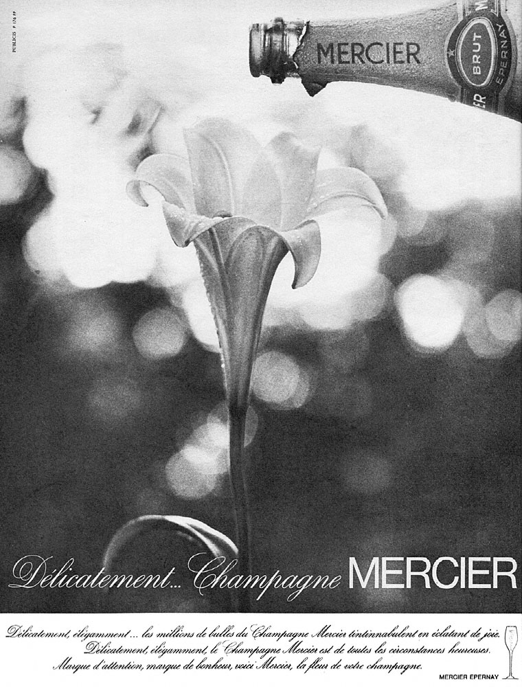 Publicit� Mercier 1966