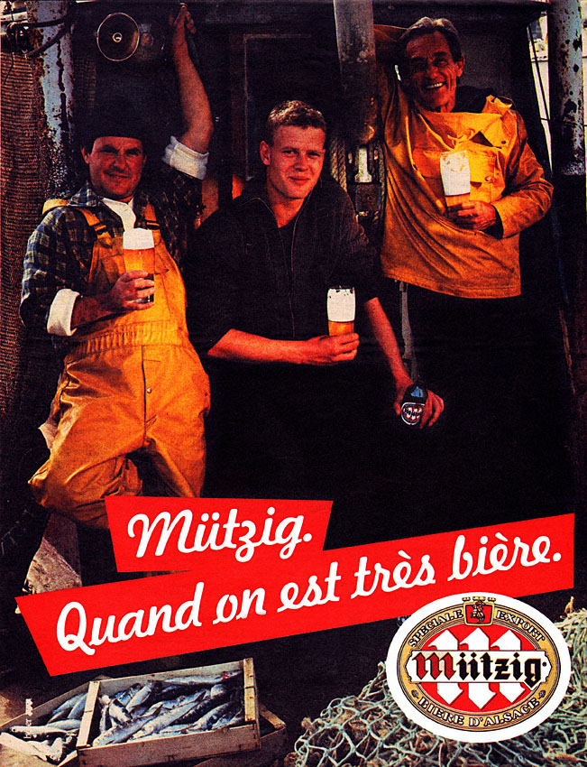 Publicité Mutzig 1984