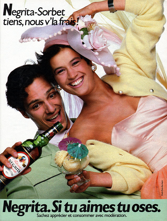 Publicité Negrita 1987
