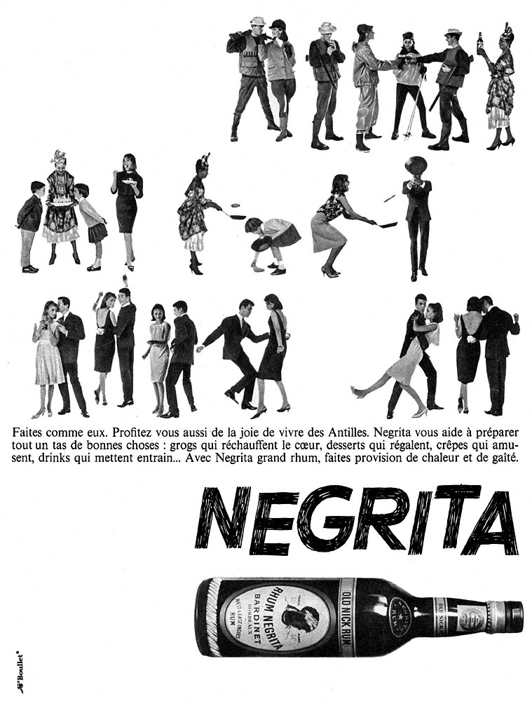 Publicité Negrita 1963