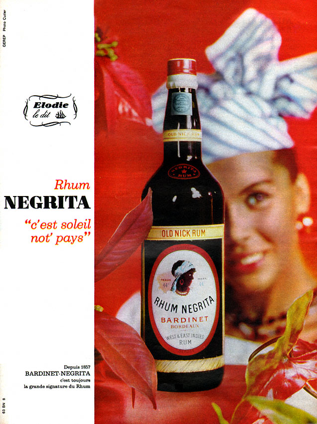 Publicité Negrita 1963