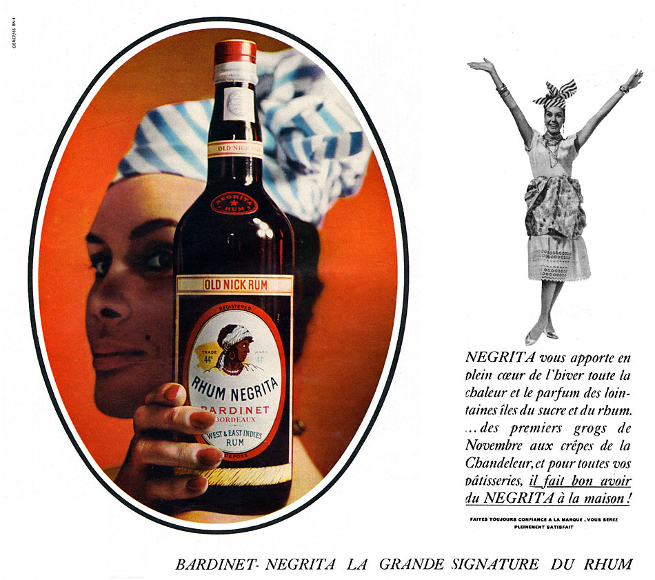 Publicité Negrita 1964