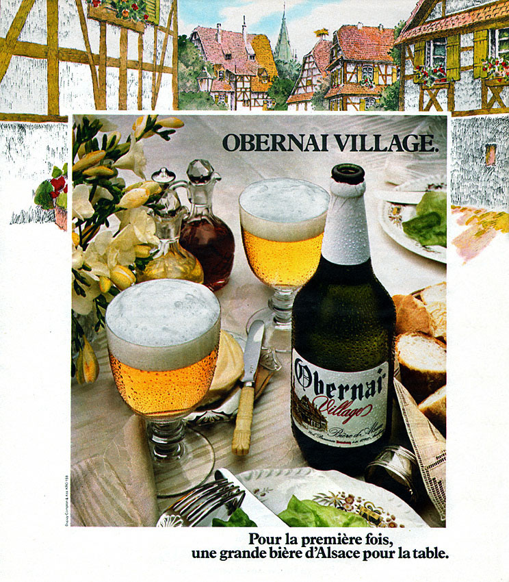 Publicité Obernai 1975