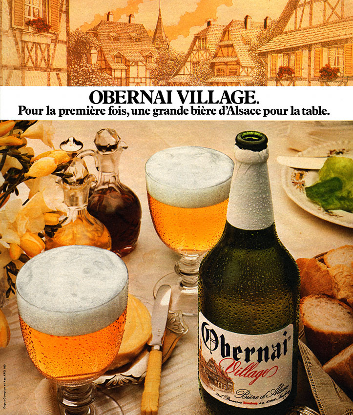 Publicité Obernai 1976
