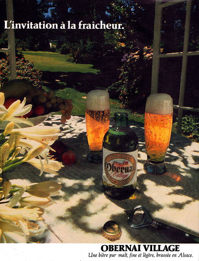 Publicité Obernai 1983