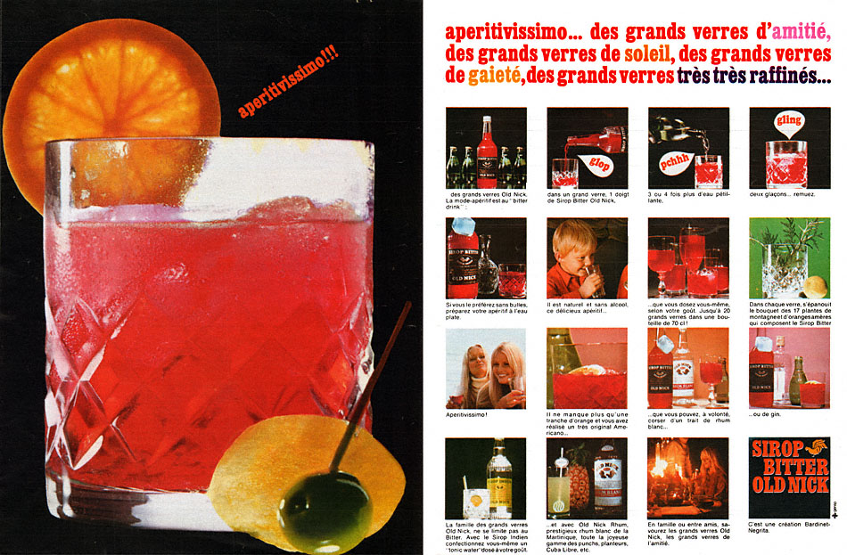 Publicité Old nick 1968