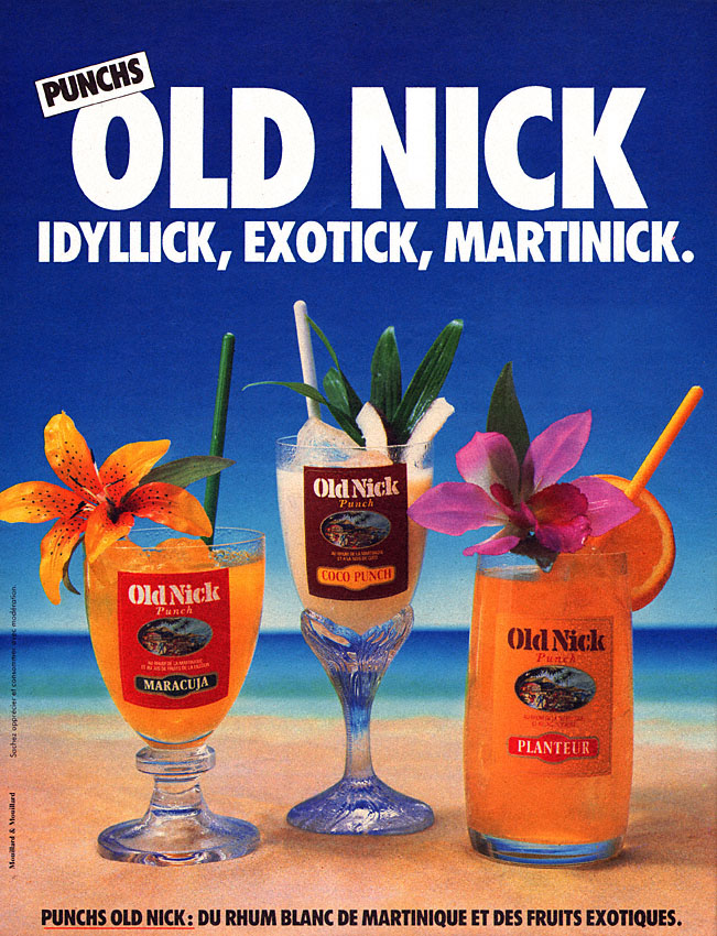 Publicité Old nick 1984