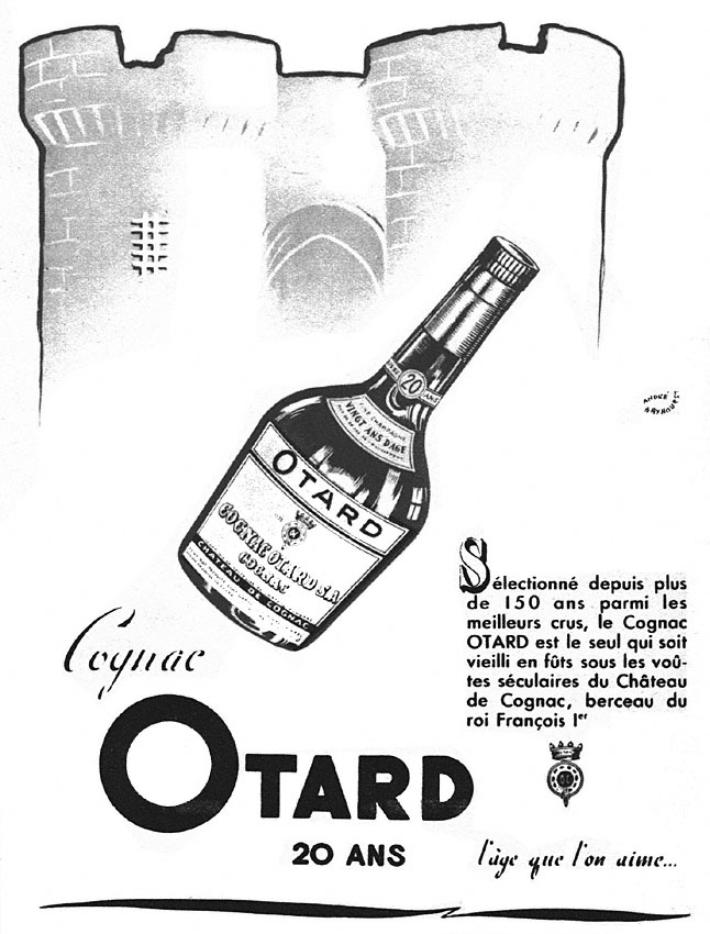 Publicité Otard 1951
