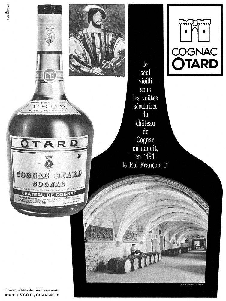 Publicit� Otard 1965