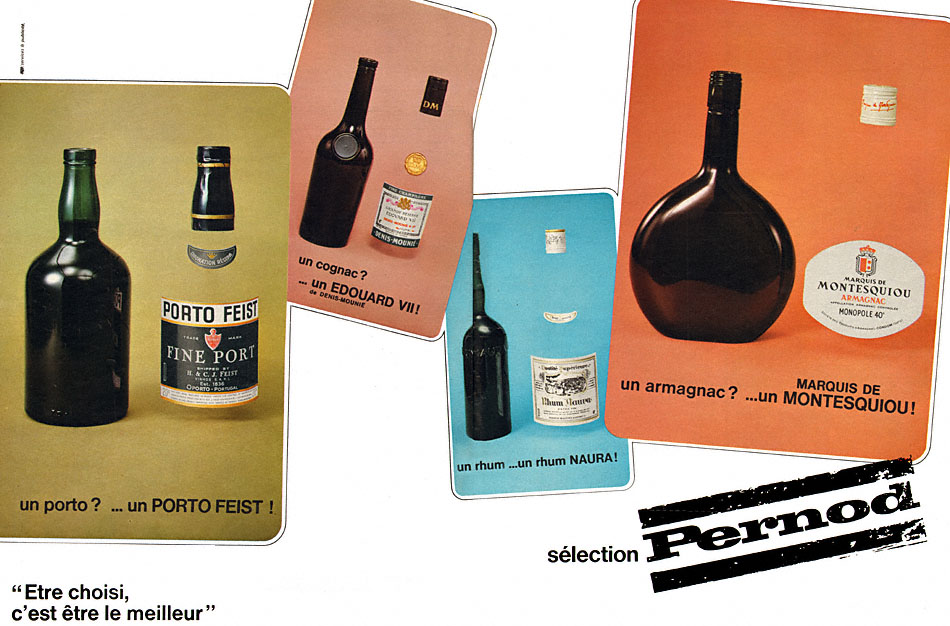 Publicité Pernod 1968