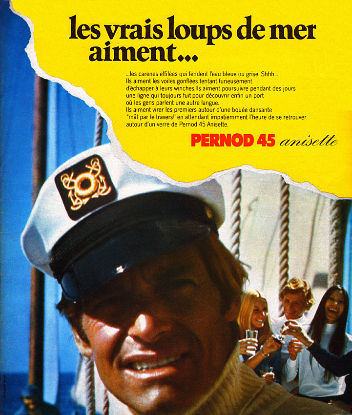 Publicité Pernod 1973