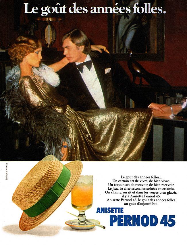 Publicité Pernod 1977