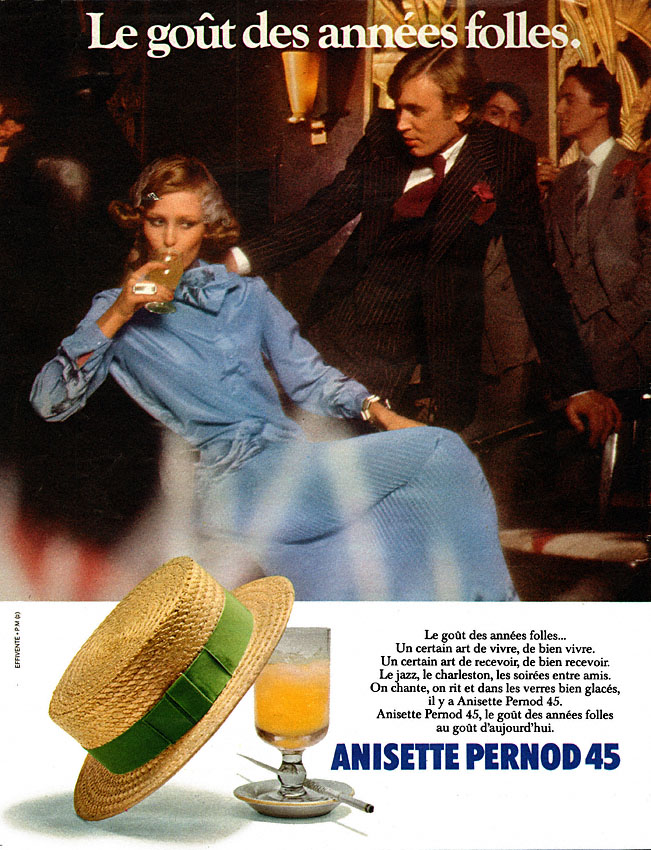 Publicité Pernod 1977
