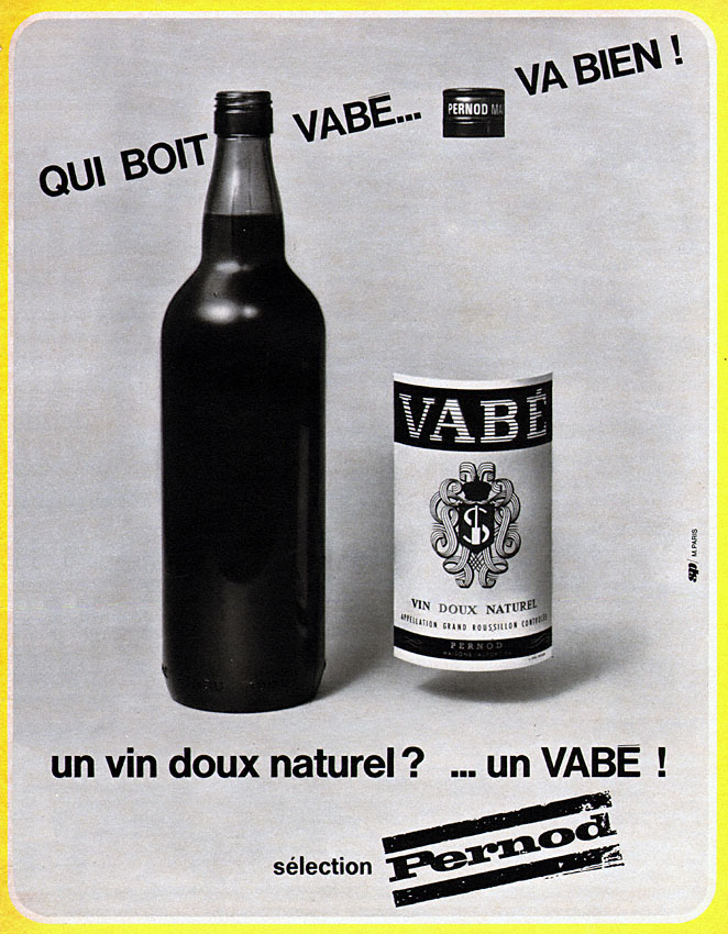 Publicité Pernod 1967