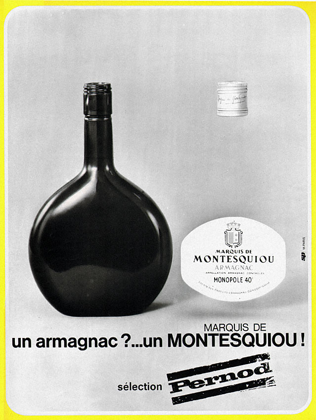 Publicité Pernod 1967