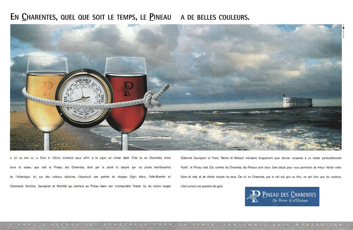 Publicité Pineau 1999