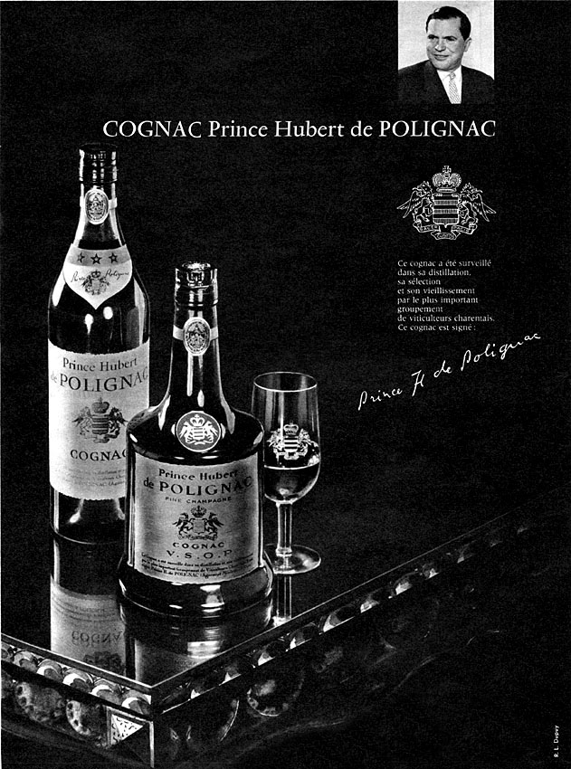 Publicité Polignac 1959