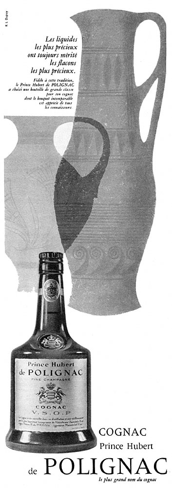 Publicité Polignac 1960