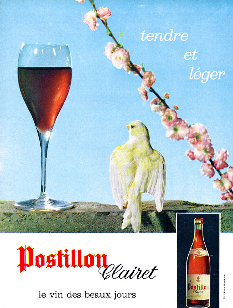 Publicité Postillon 1963
