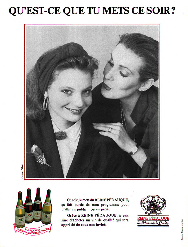 Publicité Reine Pdauque 1987