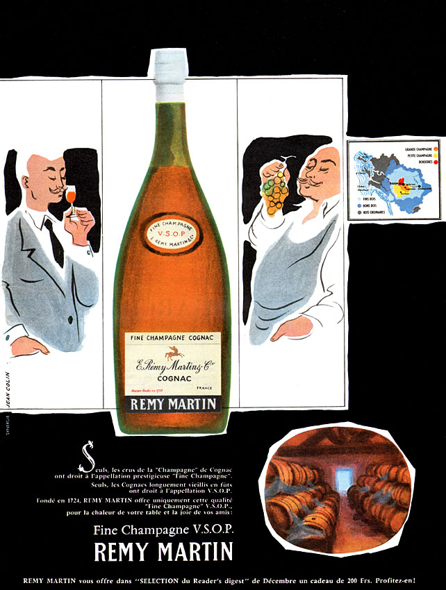 Publicité Remy Martin 1959