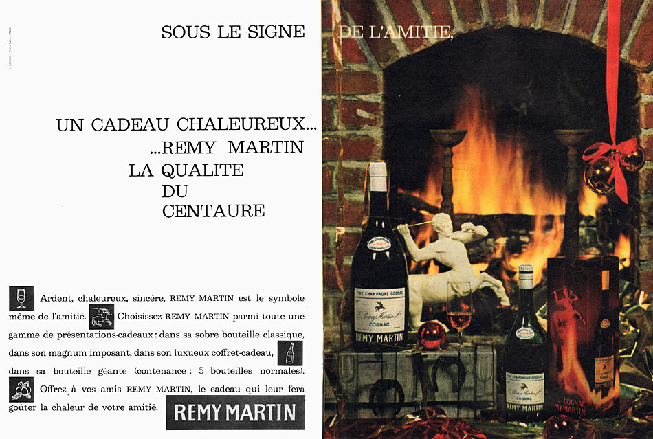 Publicité Remy Martin 1961