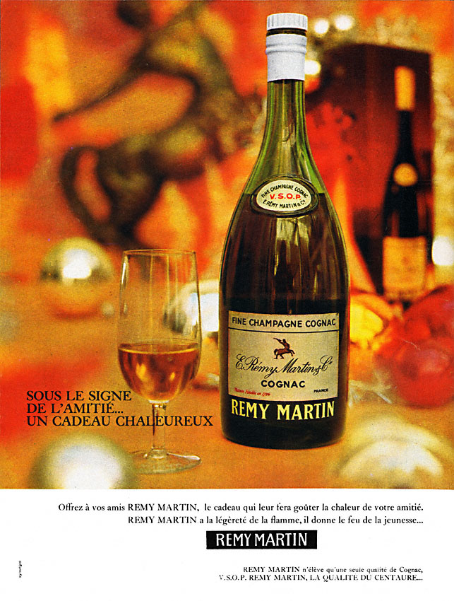 Publicité Remy Martin 1962