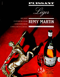 Publicit Remy Martin 1963