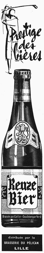 Publicité Reuze Bier 1961