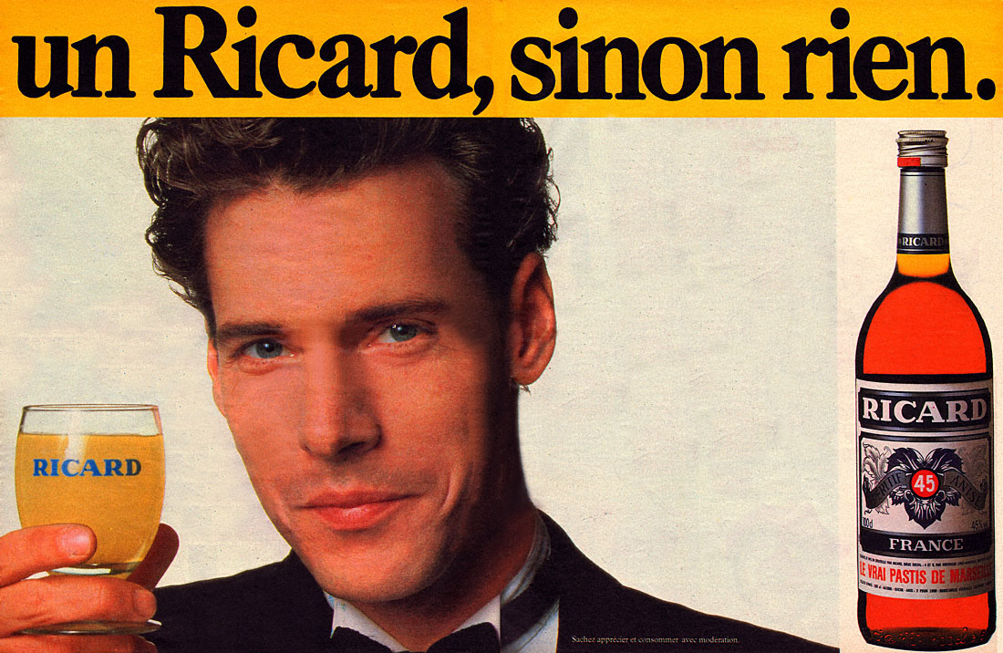 Publicité Ricard 1985