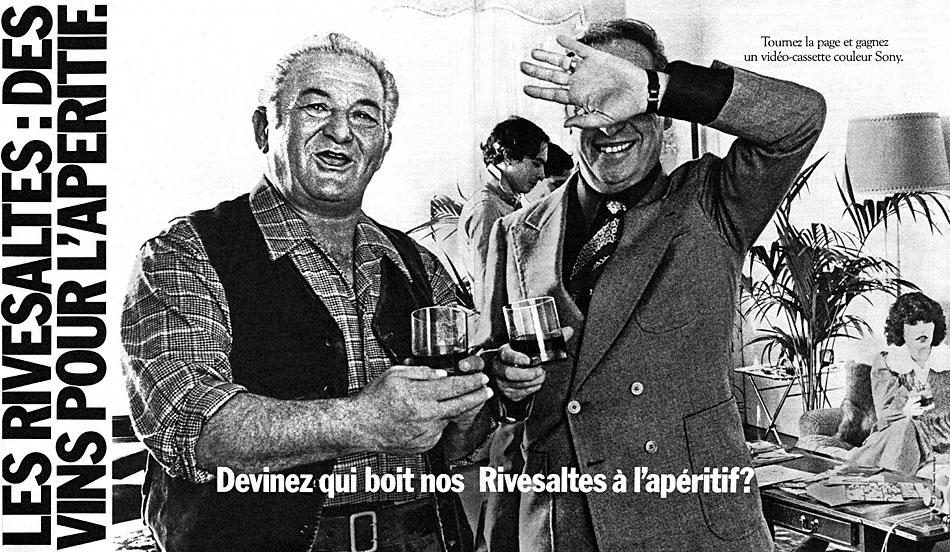 Publicité Rivesaltes 1976