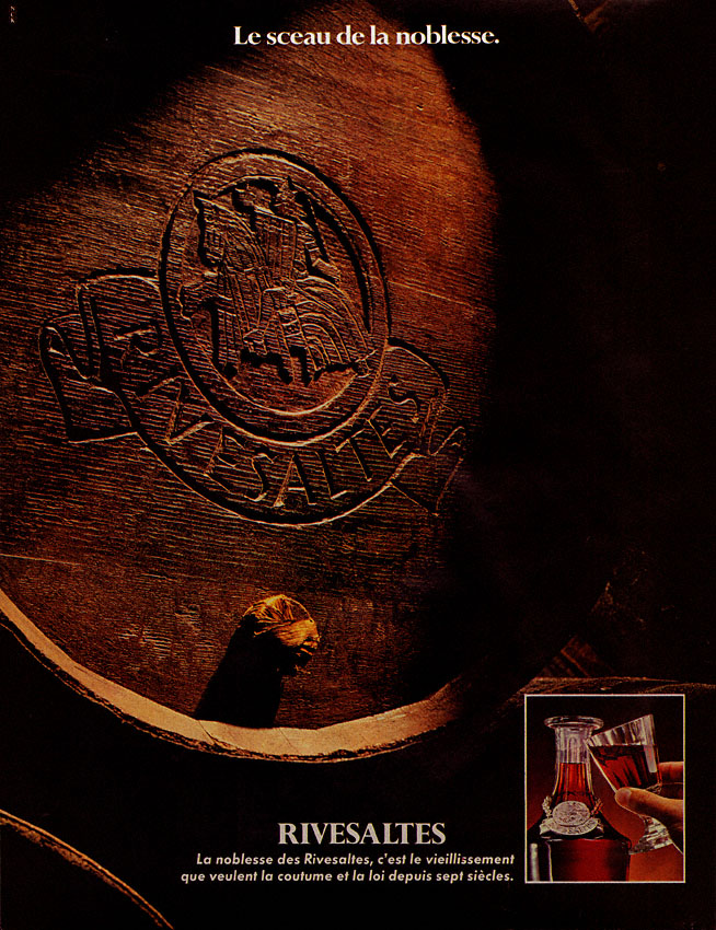 Publicité Rivesaltes 1981