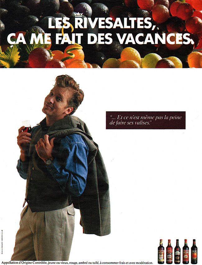 Publicité Rivesaltes 1990