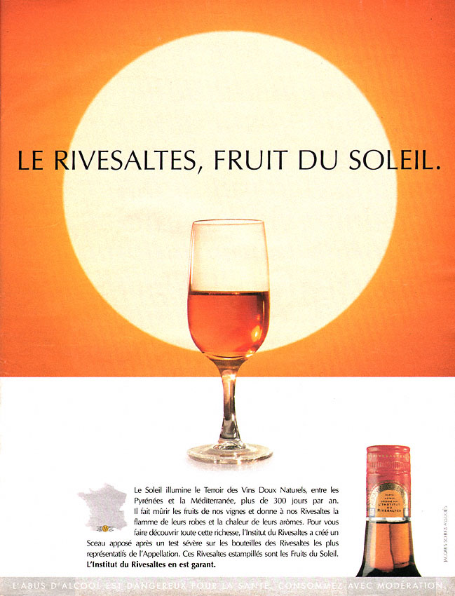 Publicité Rivesaltes 1994