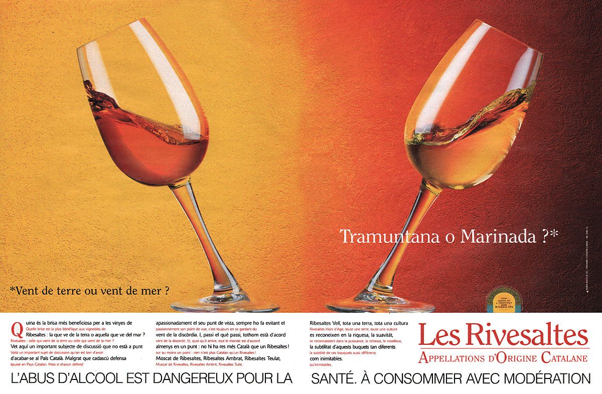 Publicité Rivesaltes 1998